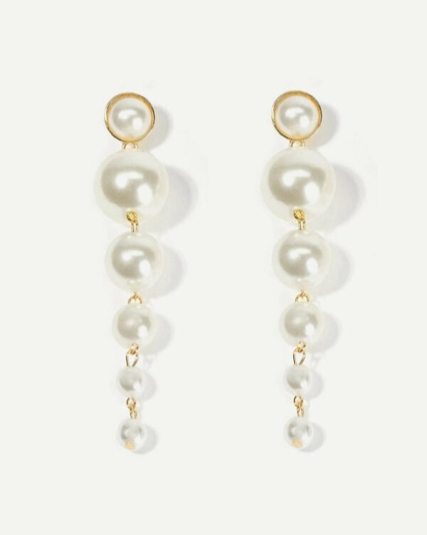 grote oorbellen, statement, sieraden, dames, leuke, mooie, parels, goud