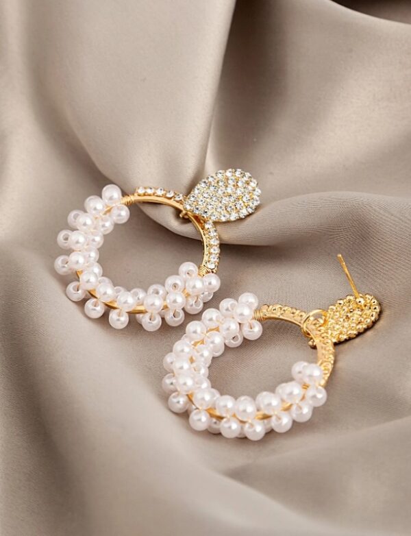 Grote Oorbellen, statement, goud, parels, diamant, Glamour