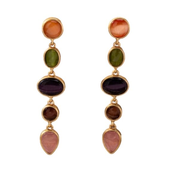 Grote Oorbellen, statement, vrouw, dames, sieraden, Steen