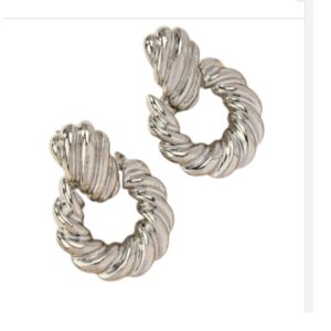 Grote Oorbellen, Hanger, sieraden, dames, vrouw, accessoires, Zilver