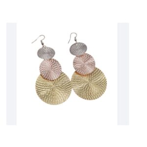 Grote Oorbellen, Rond, Goud, Zilver, dames, vrouw, sieraden, accessoires, hippe, leuke, hanger, oorhangers
