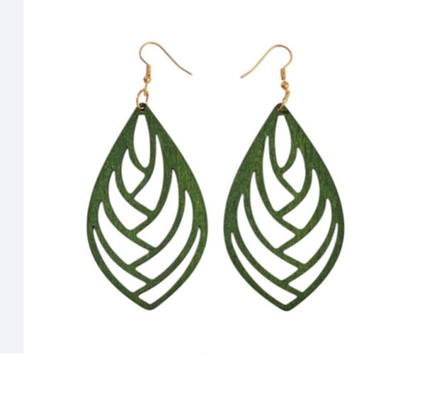 Oorhangers, Hanger, Groen, Oorbellen, leuke, hippe, sieraden, accessoires, vrouw, dames