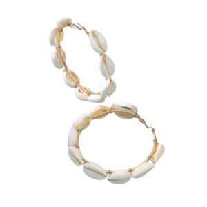 Schelp Oorbellen, Hoops, Oorringen, sieraden, dames, accessoires, hippe, zomer, leuke