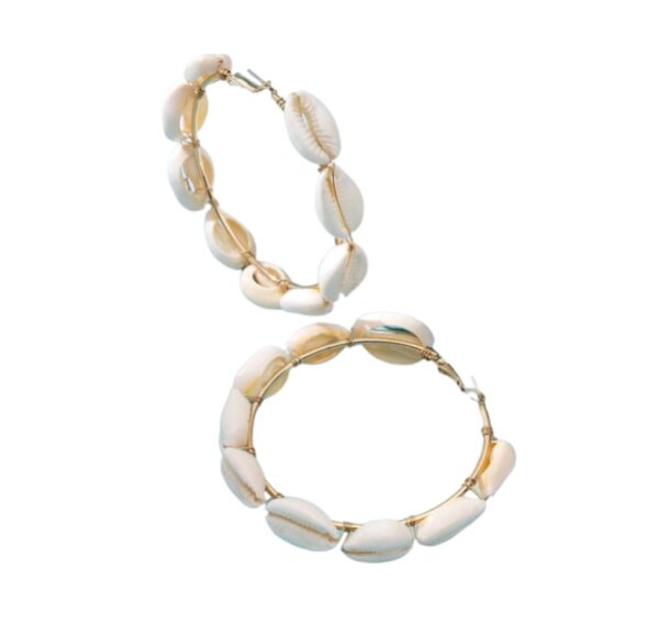Schelp Oorbellen, Hoops, Oorringen, sieraden, dames, accessoires, hippe, zomer, leuke