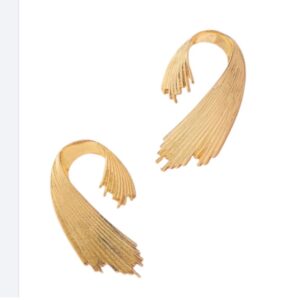 Statement Oorbellen, Slag, sieraden, dames, vrouw, accessoires, Goud