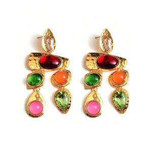 Statement Oorbellen, dames, vrouw, sieraden, accessoires,Steentjes