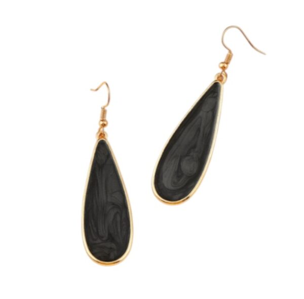Statement Oorbellen, Zwart, Oorhangers, sieraden, dames, accessoires, hippe, leuke
